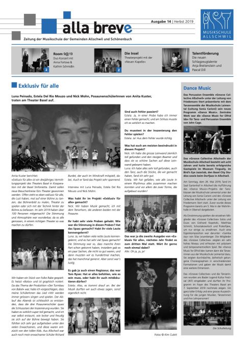 Alla Breve, Ausgabe 14